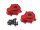 Team Raffee & Co Aluminum Front Outer Portal Housing (2) Red for Redcat Gen8 Scout II TRC/1053002R