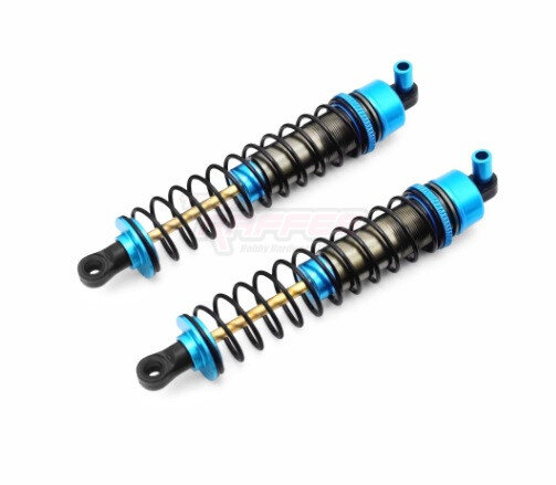 Team Raffee & Co Aluminum Rear Adjustable Spring Damper (90mm) (2) for Tamiya TT-02B TRC/477005