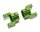 Team Raffee & Co Aluminium Front C Hub - 2 Pcs Green for Axial SCX10 TRC/SCX03G