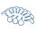 Team Raffee & Co Large-Ring Body Clips 100 pcs Blue (32 mm) BRACL100B