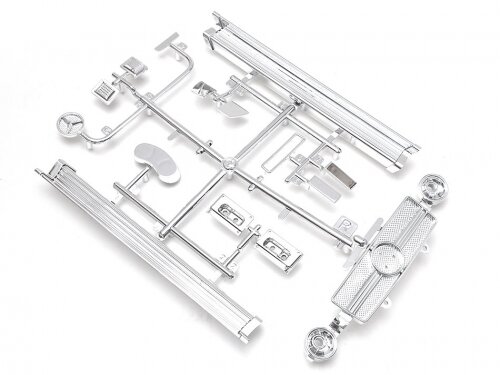 Team Raffee & Co Dashboard & Chrome Accessories R Part for TRC Benz G-Class Hard Body TRC/302509