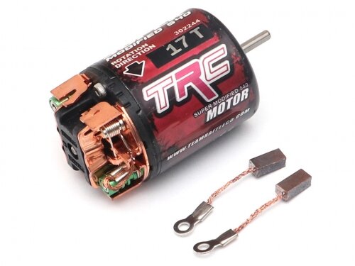 Team Raffee & Co TRC 540 Modified Brushed Motor 17T w/ Two Extra Brushes TRC/302244-17T