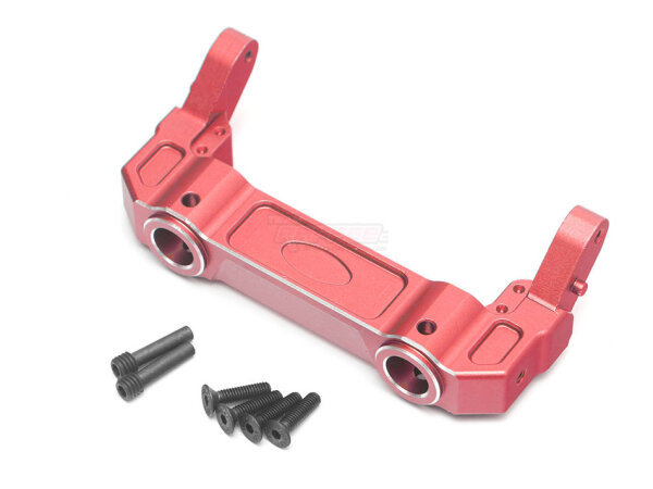 Team Raffee & Co Aluminium Front Chassis Brace (1) Red for Axial SCX6 TRC/302875R