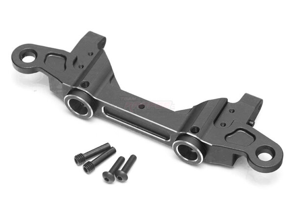 Team Raffee & Co Aluminium Rear Chassis Brace (1) Black for Axial SCX6 TRC/302876BK