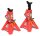 Team Raffee & Co Aluminum 6 TON Scale Jack Stands (Fluorescent Orange) BRQT790028