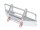 Team Raffee & Co Front Bull Bar with Towing Hooks For D90/D110 Silver TRC/302205S