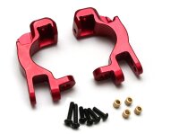 Team Raffee & Co Aluminum C Hub - 1 Pair Red for...