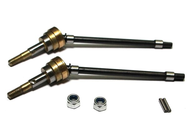 Team Raffee & Co Front Universal Shaft Black for Axial SCX10 TRC/SCX33
