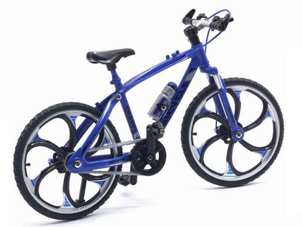 Team Raffee & Co Scale Accessories - 110 Mountain Bike I Blue BRSCAC250B