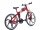 Team Raffee & Co Scale Accessories - 110 Mountain Bike E Red BRSCAC246R