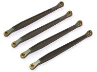 Team Raffee & Co Aluminum Chassis Linkage - 4 Pcs Gun...