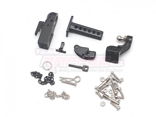 Team Raffee & Co 1/10 Scale Tow Hitch Female & Male for BRX02/TRX4/SCX10.2 for Axial SCX10 II TRC/302591