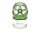 Team Raffee & Co 2.2 Super Star Aluminum Beadlock Wheels (2) Green TRC/32136G