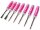 Team Raffee & Co Mini Tools Set (7pcs) 1 Set With Carrying Bag Pink BRQ90283PK