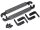 Team Raffee & Co Aluminum Side Steps w/ Mount for TRX4 Black for Traxxas TRX-4 TRC/302410BK