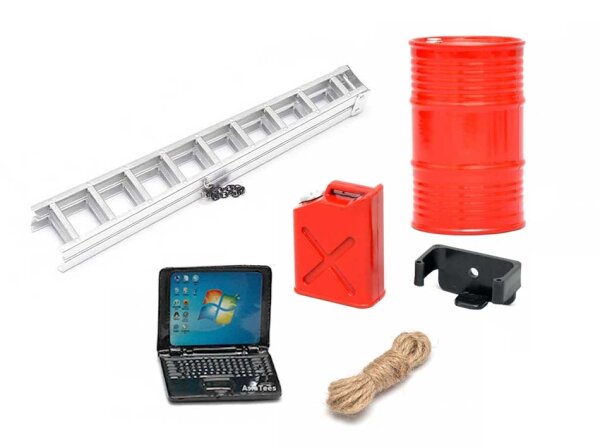 Team Raffee & Co Defender D90 D110 Scale Accessories Combo Kit (5pcs) BRSCACCOMBO1