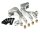 Team Raffee & Co Aluminum C Hub -1 Pair Silver for Traxxas Slash 4x4 BRTSH03S