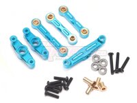 Team Raffee & Co Aluminum Centre Steering Set Blue...