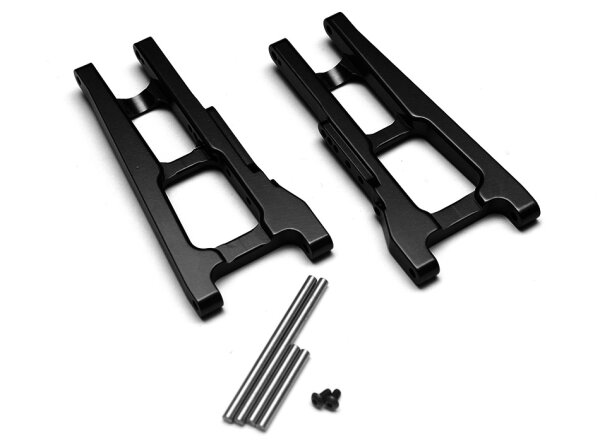 Team Raffee & Co Aluminum Front / Rear Lower Arm -1 Pair Black for Traxxas Slash 4x4 BRTSH04BK
