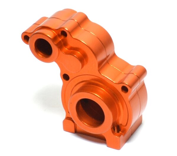Team Raffee & Co Aluminium Center Gear Box - 1 Pc Orange for Axial SCX10 TRC/SCX05OR