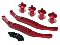 Team Raffee & Co Aluminum Body Post Set - Red for...