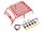 Team Raffee & Co Roof Luggage Rack For 1/10 AMG Benz 4x4 Truck Red TRC/G63001R