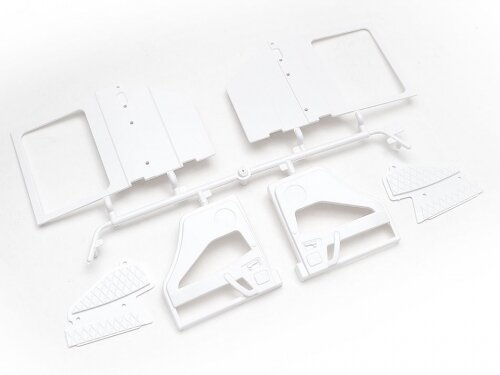 Team Raffee & Co Rear Door Set  C Part for TRC Benz G-Class Hard Body TRC/302503