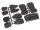 Team Raffee & Co Lightweight Interior Front & Rear Molded Plastic Seats for Defender D90 / D110 Pickup and Wagon Body for D90/D110 Chassis TRC/302754