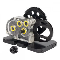 Team Raffee & Co Aluminum 2 Low Transmission Gearbox...