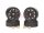 Team Raffee & Co Alu+Brass 8-petals Wheel for 1/24 RC Crawler (4) Black for Axial SCX24 TRC/1080021BK