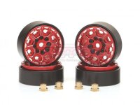 Team Raffee & Co Alu+Brass 8-petals Wheel for 1/24 RC...