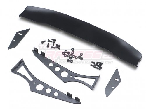 Team Raffee & Co 1/10 Scale Accessories Rear Drift Spoiler/Wing Stay with Single Layer Wing TRC/302579