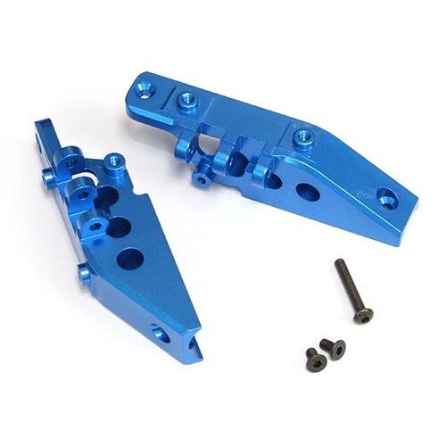 Team Raffee & Co Aluminum Front & Rear Link Axial Mount- 1 Pair Blue for Axial Wraith BRWRT10B