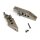 Team Raffee & Co Aluminum Front & Rear Link Axial Mount- 1 Pair Gun Metal for Axial Wraith BRWRT10GM