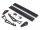 Team Raffee & Co 1/10 Scale Accessories Rear Drift Spoiler/Wing Stay with Dual Layer Wing TRC/302578
