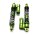 Team Raffee & Co Aluminum Piggybag Shock Green for Axial SCX10 TRC/SCX44G
