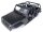 Team Raffee & Co Rubicon Hard Body w/ Full Tube Doors & Open-Top for 1/10 Crawler 313mm Matte Black TRC/302748BK
