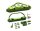 Team Raffee & Co Aluminum Front  And Rear Bumper Set Green for Axial SCX10 TRC/SCX40G