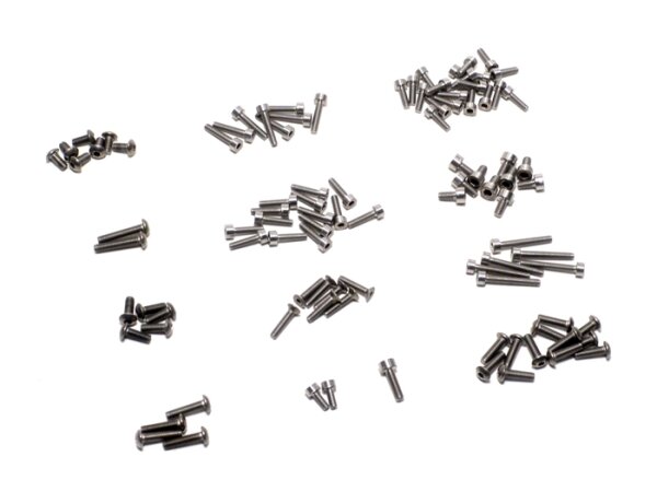 Team Raffee & Co Titanium Full Set Screws - 98 Pcs for Traxxas 1/16 Mini E-Revo TERVFSSOC