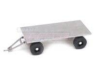 Team Raffee & Co 1/14 Realistic Alloy Flatbed Trailer...