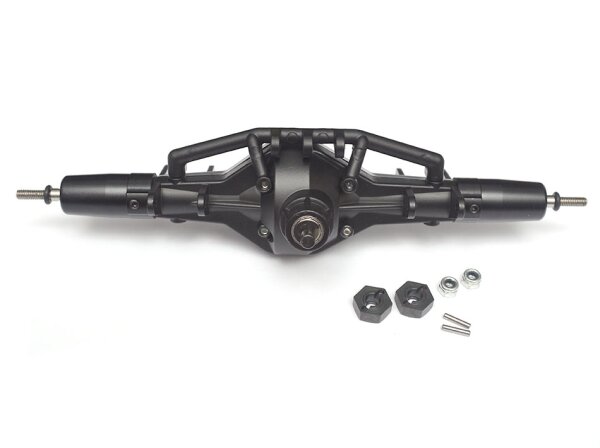 Team Raffee & Co Complete Assembled Steel Axle w/heavy Duty Gears & Truss for 6x6 BRQ90317