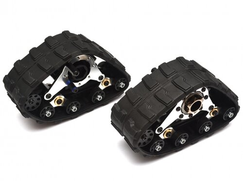 Team Raffee & Co Axial Yeti Track Systems Conversion Kit For Snow & Mud Front for Axial Yeti TRC/110602F