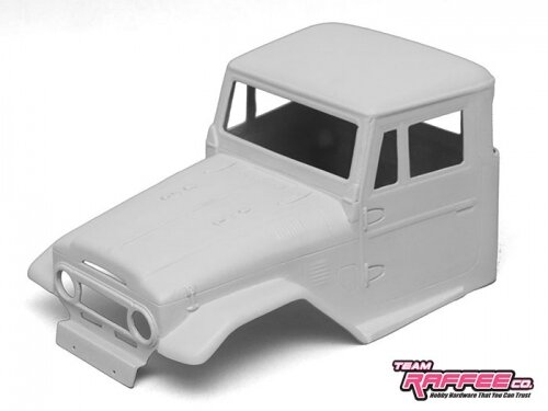 Team Raffee & Co 1/10 FJ45 Fiberglass Hard Body Cab TRC/302725