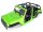 Team Raffee & Co Rubicon Hard Body w/ Full Tube Doors & Open-Top for 1/10 Crawler 313mm Green TRC/302748G