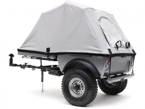 Team Raffee & Co 1/10 Pop-Up Camper Tent Trailer Kit (w/ 1.55" 16-Hole Steelies & SP Road Tracker Tires) TRC/302378