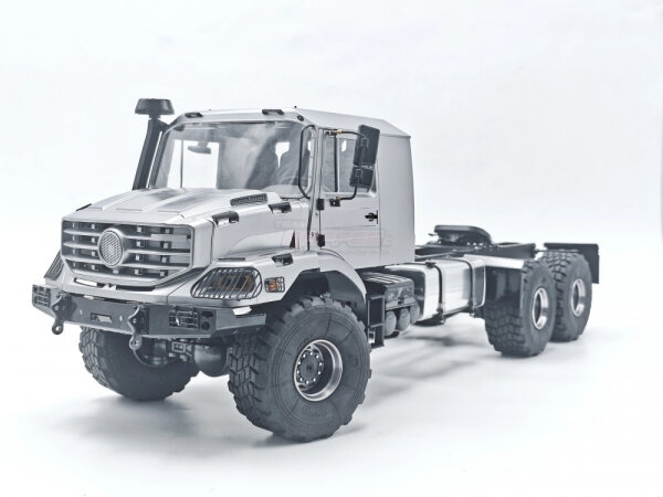 Team Raffee & Co 1/14 Zetros 6x6  ARTR RC Truck Silver TRC/JDM-218A